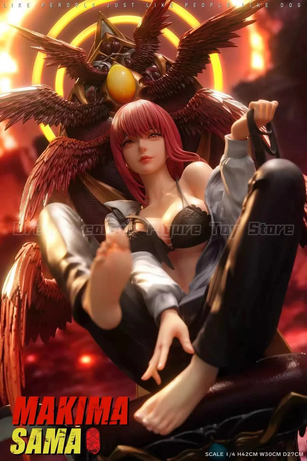 【Pre-sale】TY Studio Goddess Series MAKIMA SAMA 1/4 Scale Figure Model Collection Ornaments