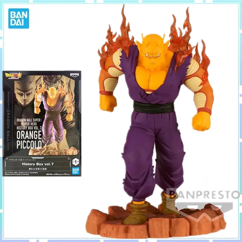 Bandai Original Banpresto Anime Dragon Ball Super Figure History Box Piccolo PVC Anime Action Model Collectible Toys
