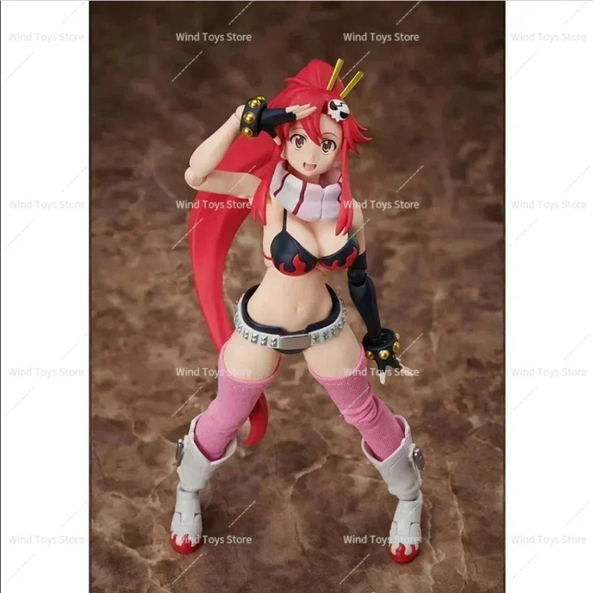 100% Original Aniplex Buzzmod 1/12 Gurren Lagann Yoko Anime Collection of Toy Miniature Figures Fighes Gifts in Stock in Stock