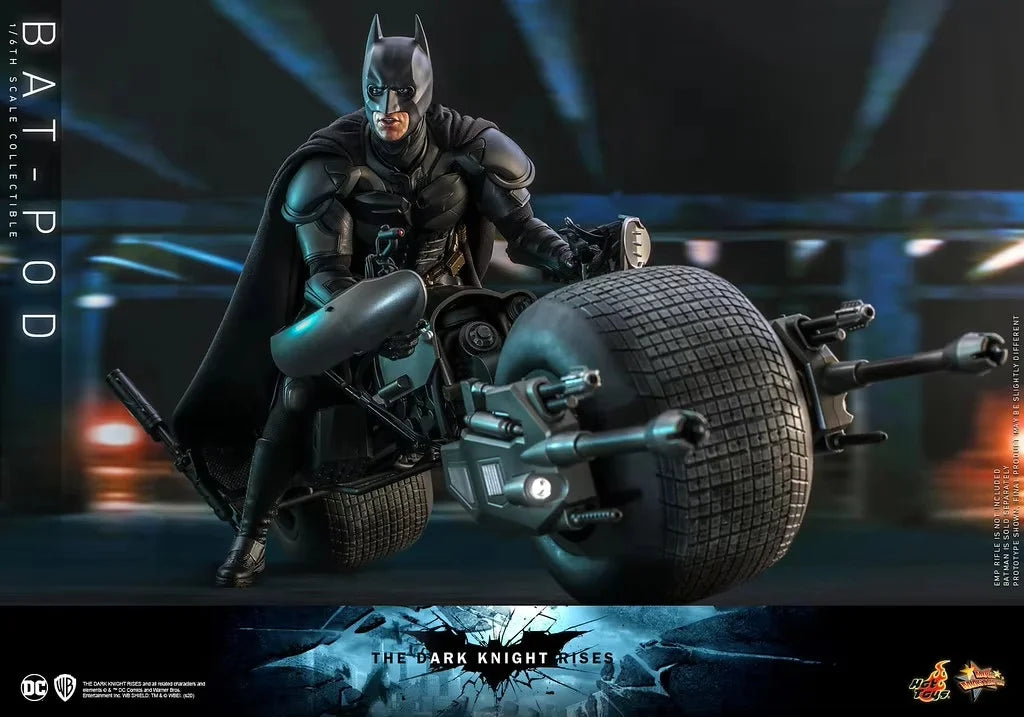 In Stock HOTTOYS HT DX19 Dark Knight Bell Edition DX19 Batman 3.0 Bat MMS591 Bat Motorcycle Action Figure Model Toys Gifts