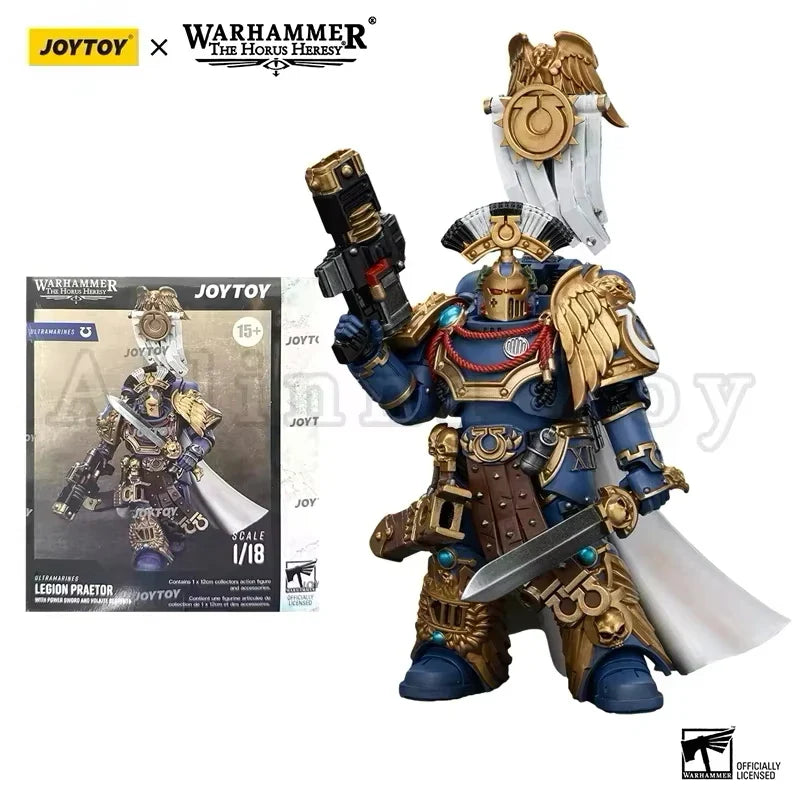 JOYTOY 1/18 Action Figure The Horus Heresy 40K Ultra Squads & Mechas Lieutenant Titus Anime Military Model