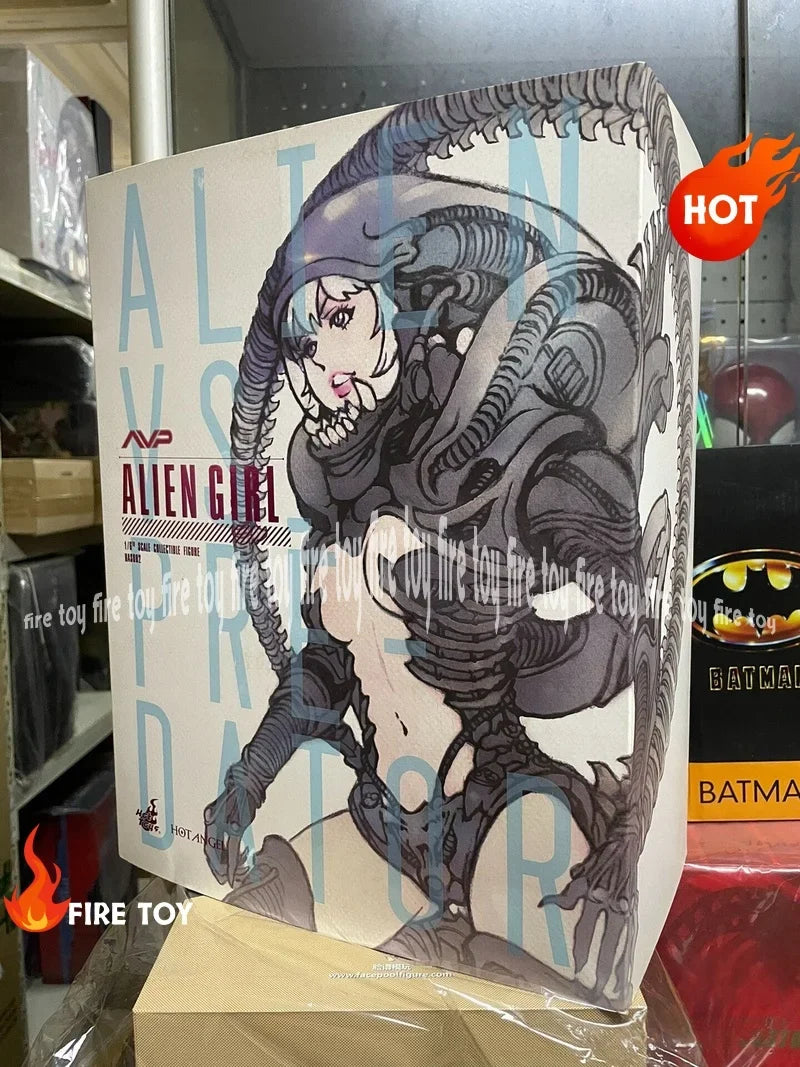 New In Stock Hottoys Ht Has002 Hot Angel Series Movie Avp Alien Predator Alien Woman 1/6 Action Figure Precious Collection Toy