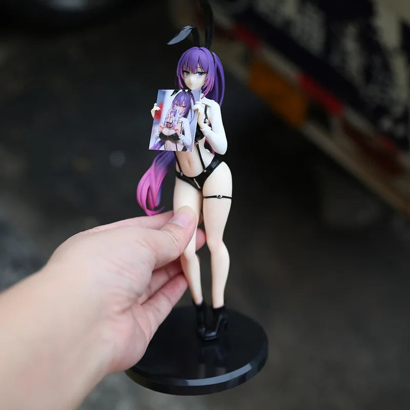 Anime Role Bunny Girl Yuna Pretty Girl Figure Toys Desktop Chassis Ornament Cartoon Peripheral Birthday Gifts