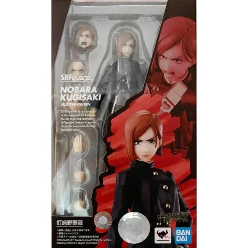 In Stock BANDAI Original S.H.Figuarts SHF Jujutsu Kaisen 0 Theater Edition Gojo Fushiguro Megumi Itadori Yuji Nobara Geto Suguru