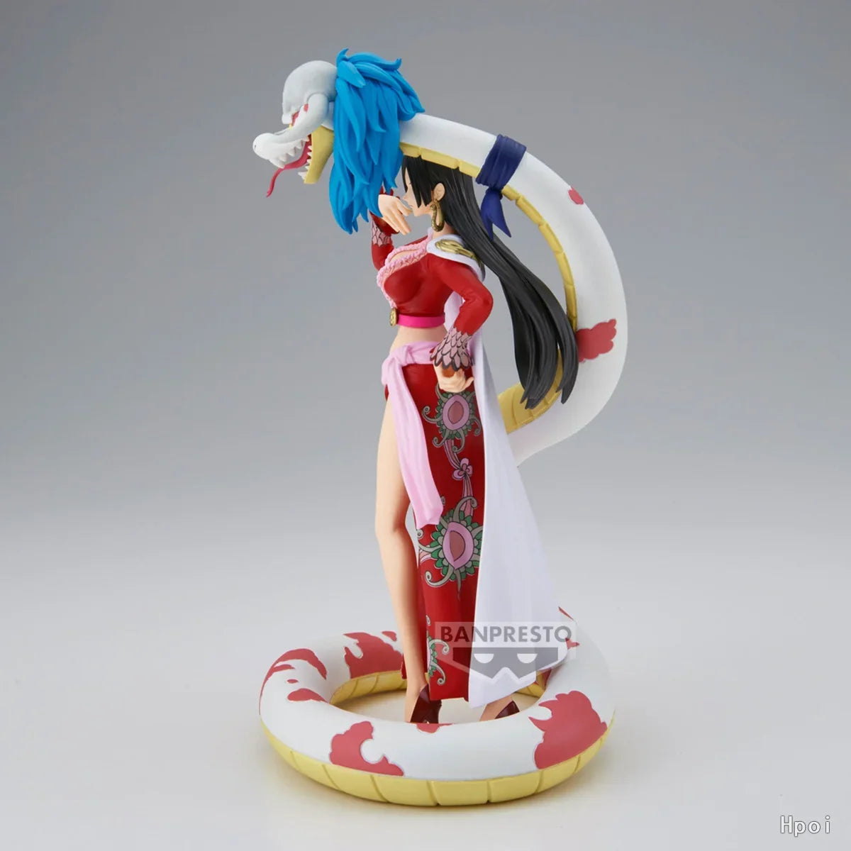 In Stock BANDAI Original BANPRESTO DXF THE GRANDLINE SERIES EXTRA Boa Hancock Figure Anime One Piece Model Genuine Toy