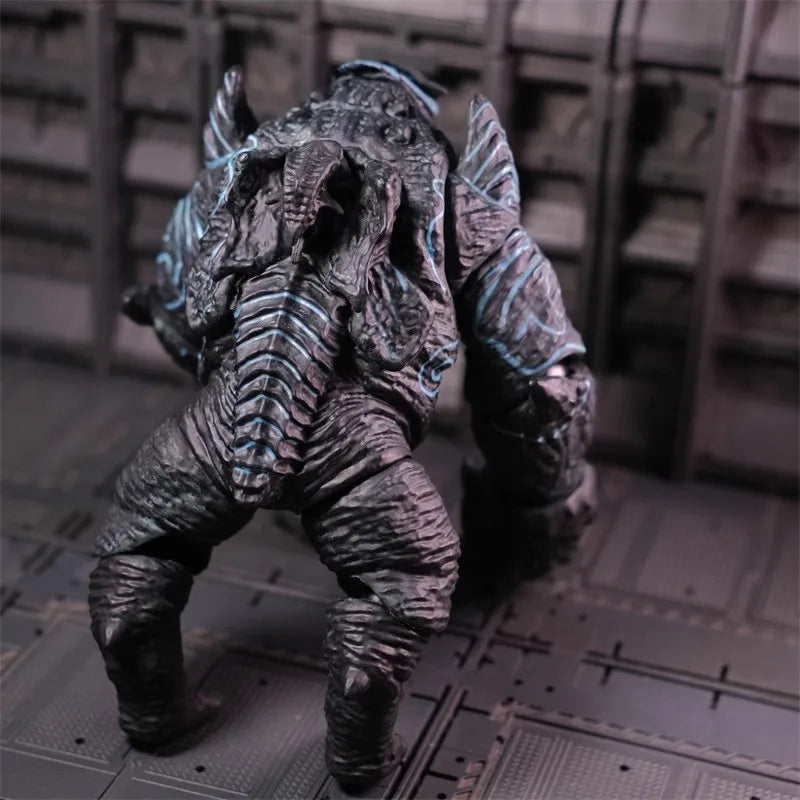 Pacific Rim Mecha Wanderer Dangerous Ultimate Edition Glowing movable Model Collectible Action Figure Toy Turtle Gorilla Beast