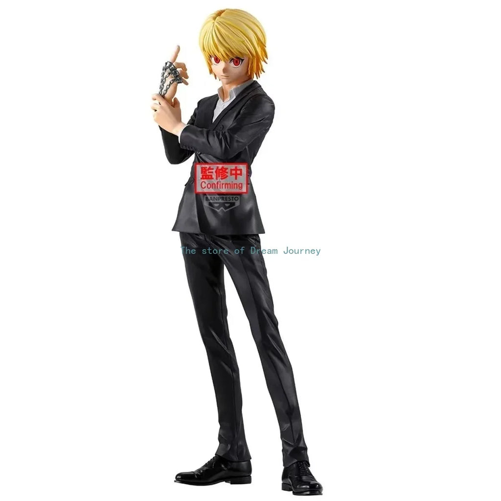 In stock Japanese version brand new glasses factory full-time hunter Grandista Kurapika contract hunter scenery figure