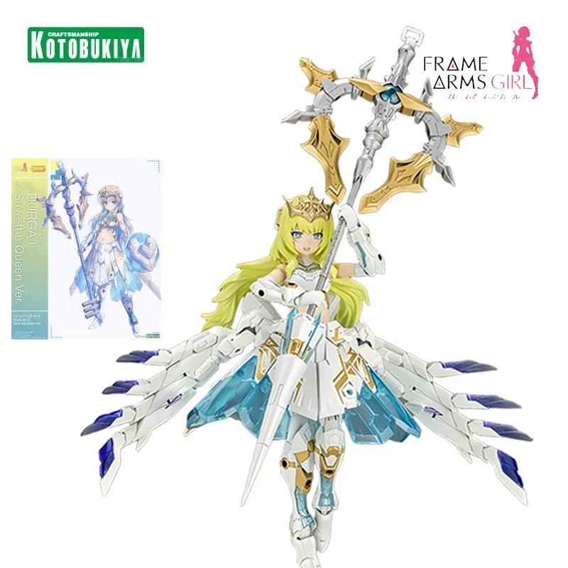 Kotobukiya Original FRAME ARMS GIRL Series ART WORKS\DURGA  Action Figure Assembly Model Toys Collectible Model Gifts for Boys