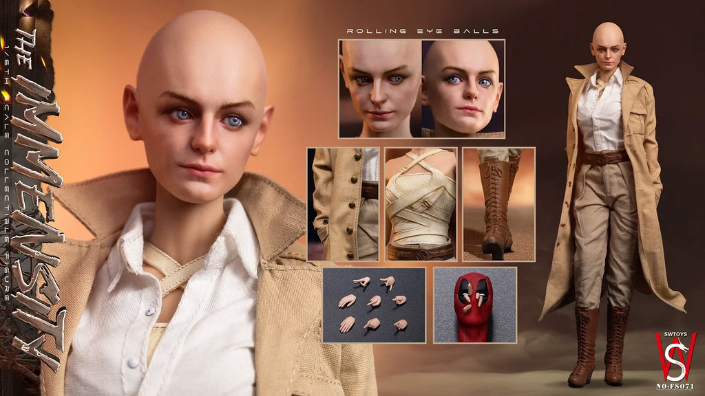 In Stock SWTOYS 1/6 FS071 Marvel Deadpool III Mind Manipulator Cassandra Nova Action Figures 12inch Sacle Collectible Model Toy