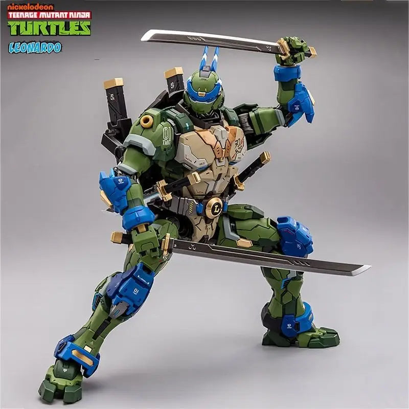 In Stock HEATBOYS Finger-snap Ninja Turtle Figure Donatello Donny Alloy Ninja Turtle Toy Mecha Model Action Figure Model Toy