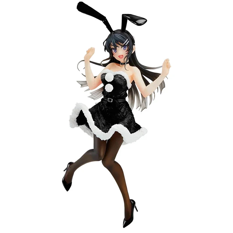 Judai 20cm Original Taito Anime Aobuta Sakurajima Mai Christmas Winter Bunny Mai Senpai PVC Action Figure Collection Model Toys
