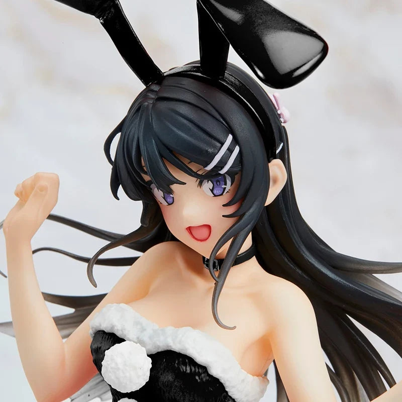 Judai 20cm Original Taito Anime Aobuta Sakurajima Mai Christmas Winter Bunny Mai Senpai PVC Action Figure Collection Model Toys