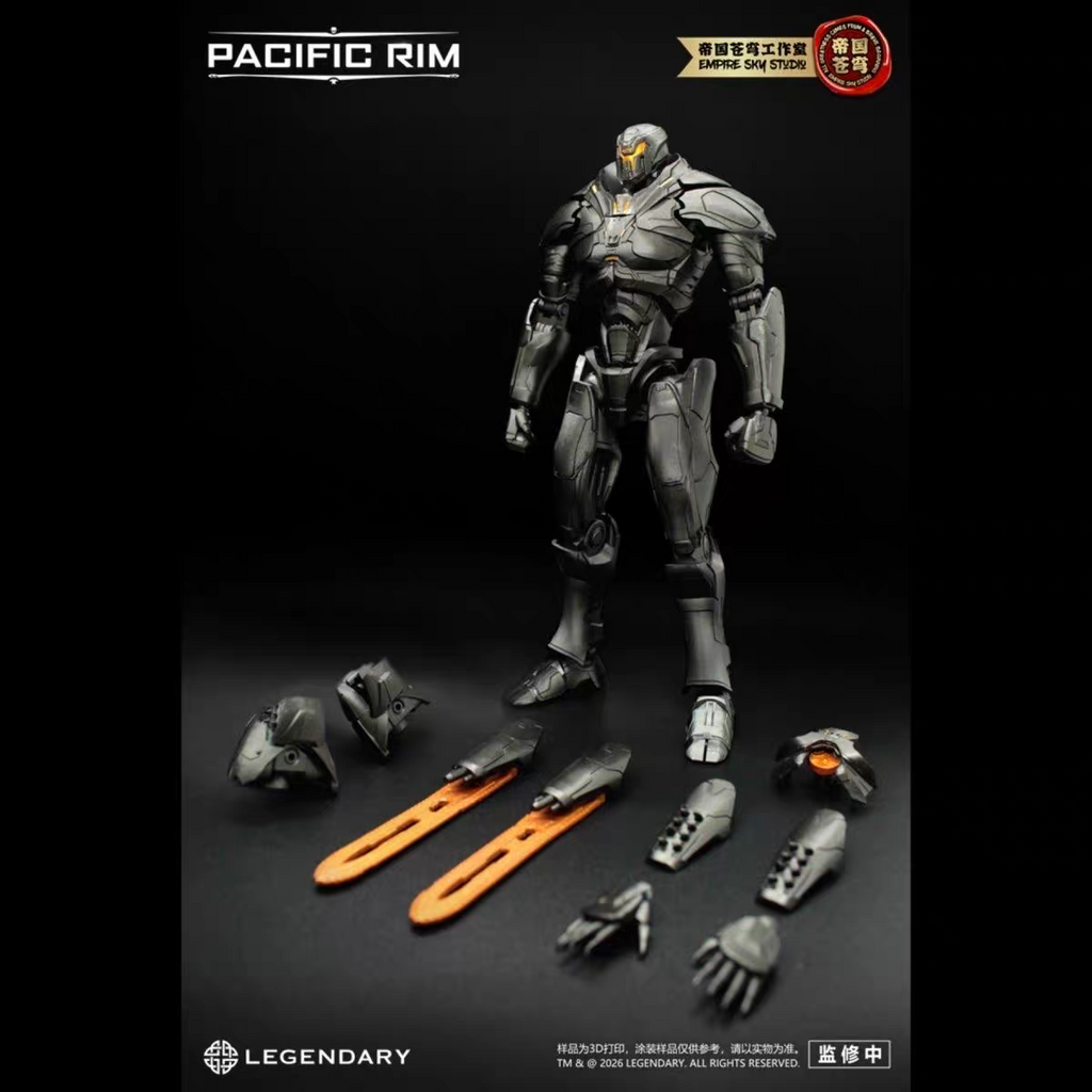 "Empire of the Firmament" (Di Guo Cang Qiong) – Pacific Rim Series 2: Gipsy Avenger, Athena, and Obsidian Fury Model Kits.