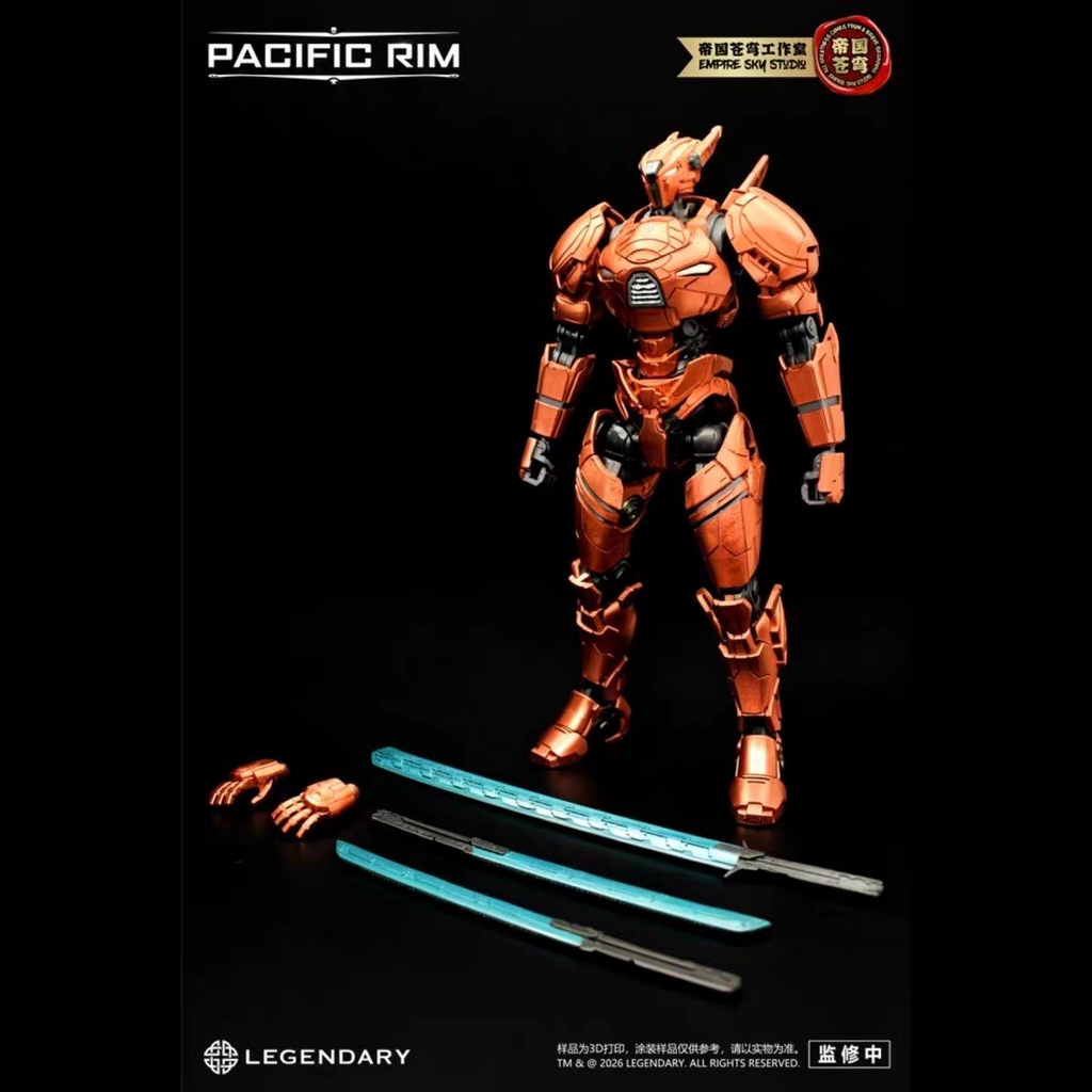 "Empire of the Firmament" (Di Guo Cang Qiong) – Pacific Rim Series 2: Gipsy Avenger, Athena, and Obsidian Fury Model Kits.