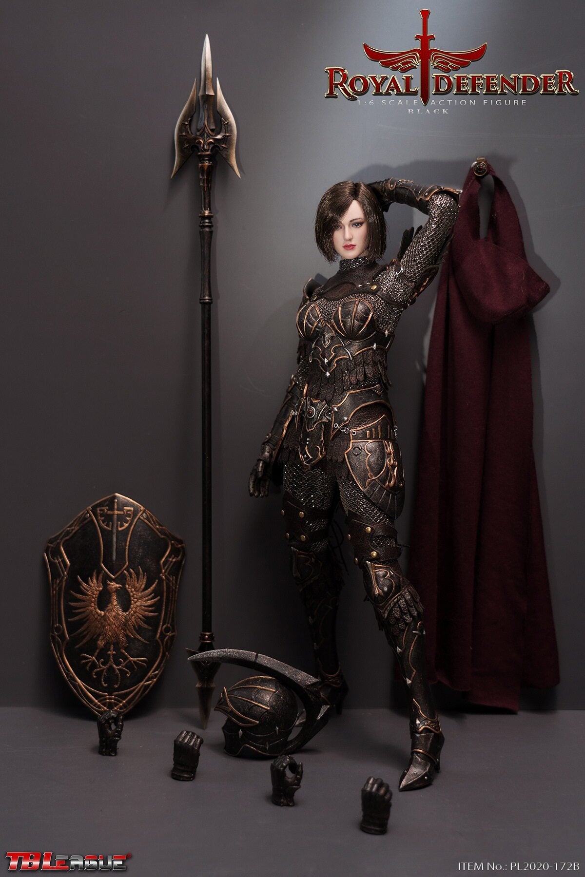 TBLeague 1/6 Royal Guardian voll bewegliche weibliche Puppe PL2020-172AB